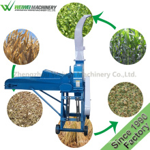 Weiwei agriculture manufacturers electric and diesel animal feed hay grass chopper chaff cutter